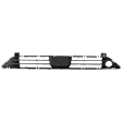 Front, Center Bumper Grille, Black
