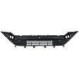 Center Bumper Grille, Textured Black
