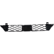 Center Bumper Grille, Gloss Black