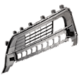 Front Bumper Grille, Textured