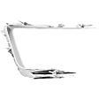 Grille Trim, Front, Driver Side, Chrome