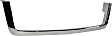 Front, Driver or Passenger Side Bumper Trim, Chrome