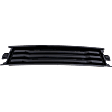 Front, Center Bumper Trim, Black
