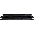 Front, Center Bumper Trim, Black