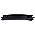 Front, Center Bumper Trim, Black