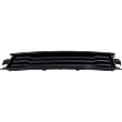 Front, Center Bumper Trim, Black