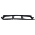 Front, Center Bumper Trim, Black