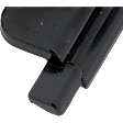 Front, Center Bumper Trim, Black