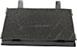 Grille Trim, Center, Textured Black