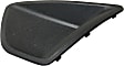 Front, Driver Side Bumper Trim, Textured Black