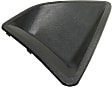 Front, Driver Side Bumper Trim, Textured Black