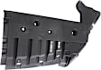 Passenger Side Engine Splash Shield, Lower Air Deflector