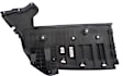 Passenger Side Engine Splash Shield, Lower Air Deflector