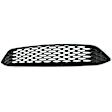 Grille Assembly, Chrome Shell With Black Insert, CAPA CERTIFIED