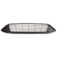 Grille Assembly, Painted Black Shell and Insert, CAPA CERTIFIED