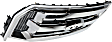 2016 Ford F-150 XLT - Grille, Chrome Shell with Textured Black Insert, CAPA Certified