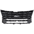 Grille Assembly, Textured Dark Gray Shell and Insert, CAPA CERTIFIED