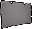 Grille, Painted Black, Bug Screen Only