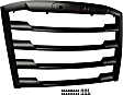 Grille, Painted Black, 6 Cyl., 12.8L Engine