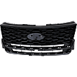 Grille Assembly, Textured Black, CAPA CERTIFIED