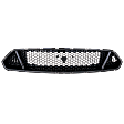 Grille Assembly, Painted Black, CAPA CERTIFIED