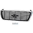 Limited Grille Chrome Shell with Painted Black Insert