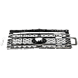 Grille, Satin Aluminum, Max Platinum/Platinum Models, CAPA Certified