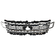 Grille, Satin Aluminum, Max Platinum/Platinum Models, CAPA Certified