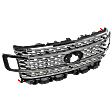 Grille, Satin Aluminum, Max Platinum/Platinum Models, CAPA Certified