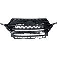 2021-2024 Ford Explorer - Base Grille Textured Shell and Insert CAPA Certified