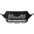 2021-2024 Ford Explorer - ST Grille Textured Black Shell and Insert CAPA Certified