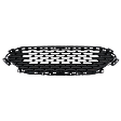 SE Sport Hybrid Grille Textured Black Shell and Insert CAPA Certified