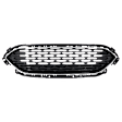 Grille Textured Black Shell and Insert