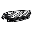 Grille Textured Black Shell and Insert