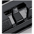 Grille Textured Black Shell and Insert