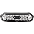 XL Grille Textured Black