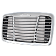 2008-2019 Freightliner Cascadia - Grille, Chrome, with Bug Screen
