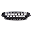 S Grille Textured Black Shell and Insert