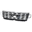 2018-2021 Ford Expedition - XLT Grille Textured Black Shell with Chrome Insert CAPA Certified