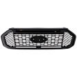 XLT Grille Textured (Gloss Black) Shell and Insert