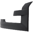 Grille Trim, Passenger Side, Black