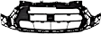 2015-2019 Ford Transit-350 HD - Grille Reinforcement, Mounting Panel, CAPA CERTIFIED