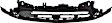 2015-2019 Ford Transit-350 HD - Grille Reinforcement, Mounting Panel, CAPA CERTIFIED