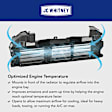 Active Grille Shutter, Without Actuator and Motor