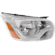 Passenger Side Halogen Headlight, With bulb(s), OE Replacement