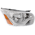 Passenger Side Halogen Headlight, With bulb(s), OE Replacement,, CAPA Certified