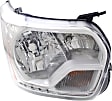 Passenger Side Halogen Headlight, With bulb(s), OE Replacement,, CAPA Certified