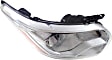 Passenger Side Halogen Headlight, With bulb(s), OE Replacement,, CAPA Certified