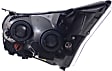 Passenger Side Halogen Headlight, With bulb(s), OE Replacement,, CAPA Certified
