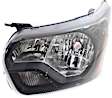 Driver Side Headlight, with Bulb, Halogen, Clear Lens, CAPA Certified
